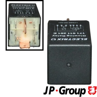 Relay, glow plug system